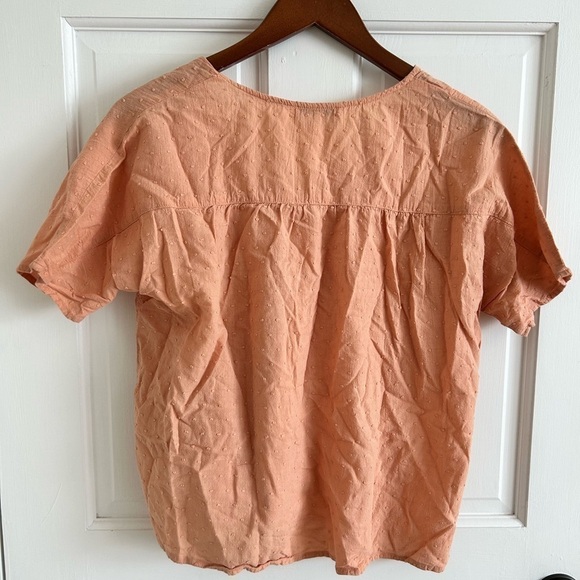 Madewell rhyme swiss dot button down blouse size XS - Picture 7 of 8